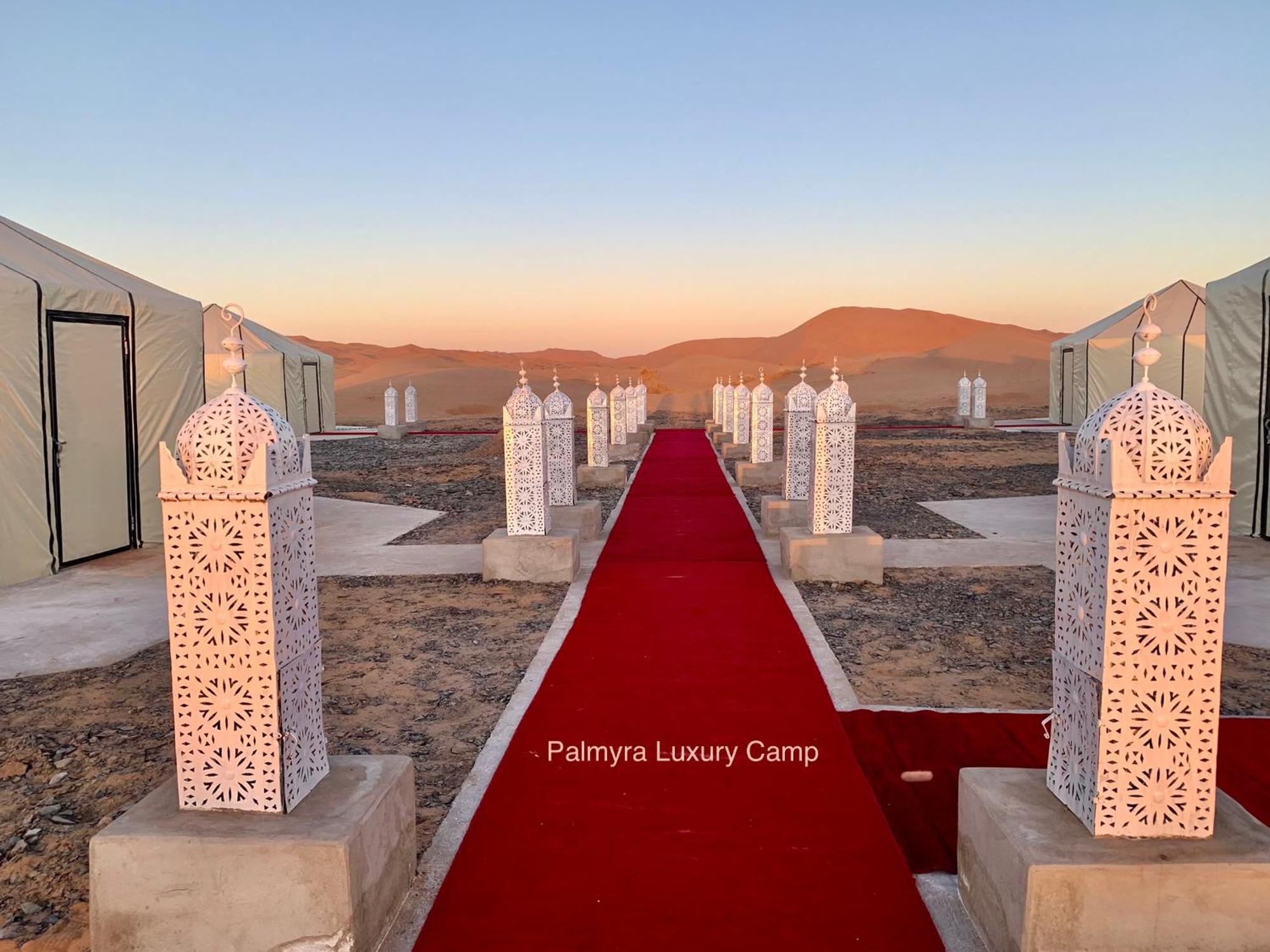 ホテル Palmyra Luxury Camp メルズーガ エクステリア 写真