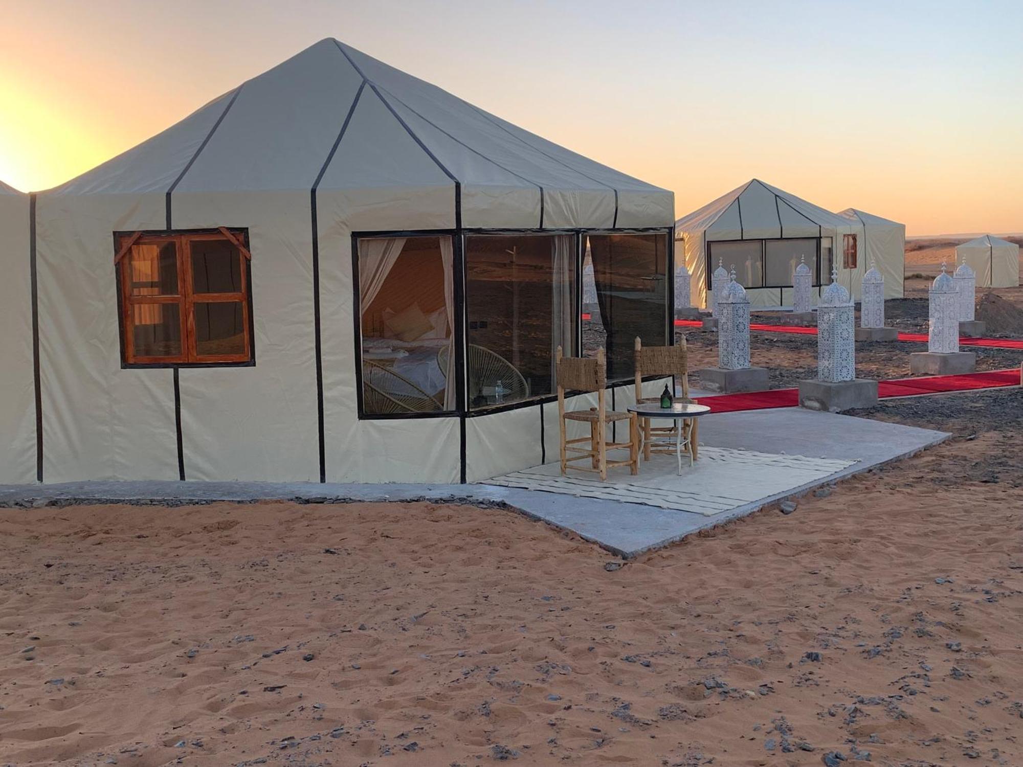 ホテル Palmyra Luxury Camp メルズーガ エクステリア 写真
